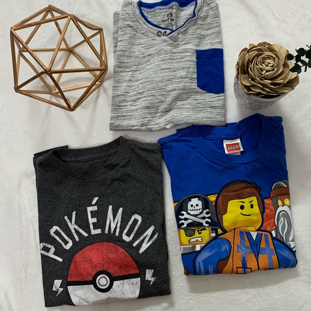 BUNDLE (3)  boys t-shirts